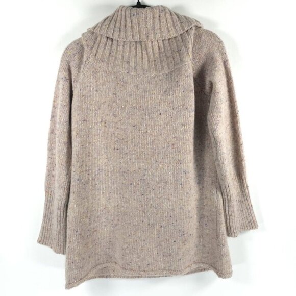 NWT‎ REBECCA MINKOFF EXTRA FINE MERINO WOOL ALPACA Cowl Nk ERID Sweater SMALL - Picture 2 of 11